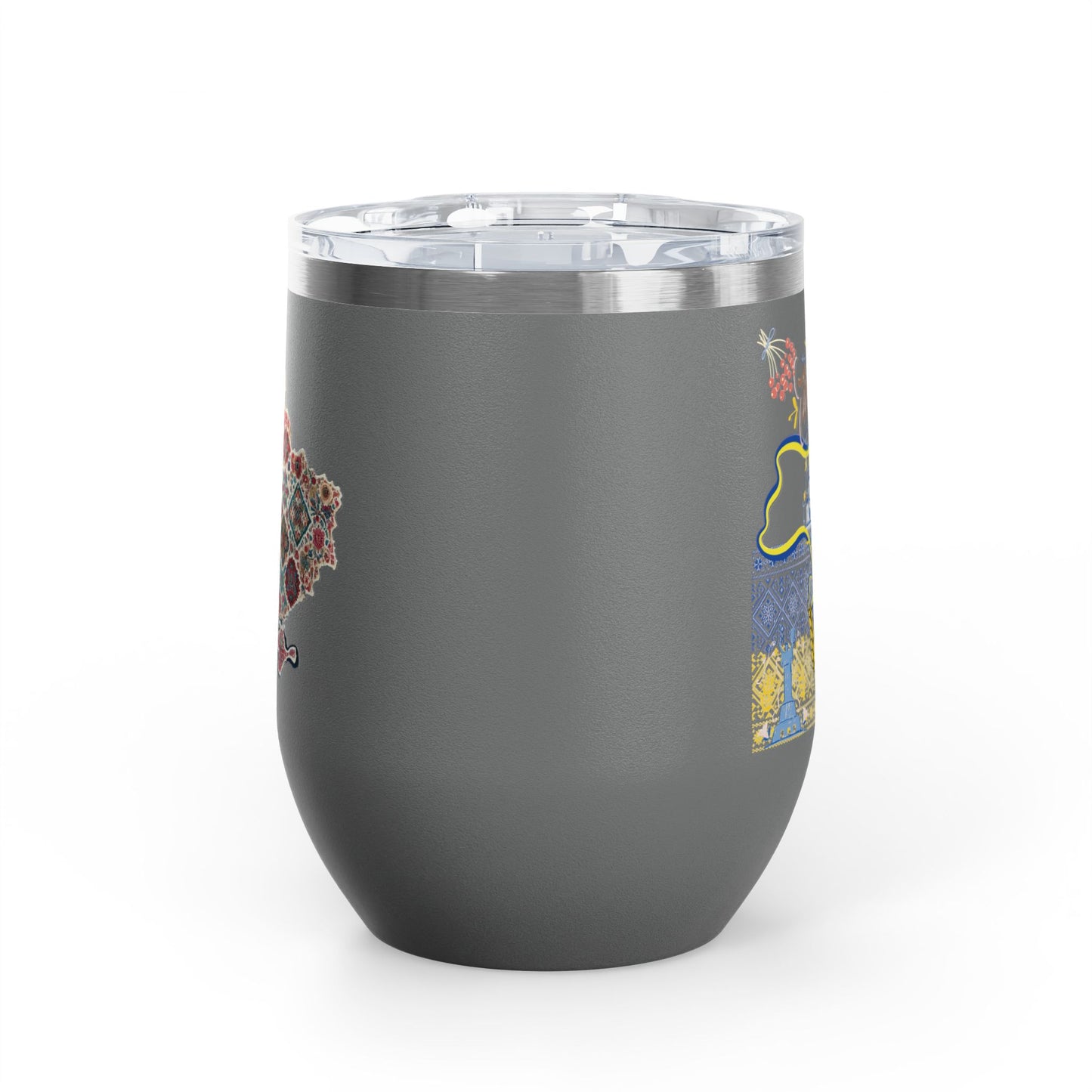 Ukrainian Pride Travel Mug   Size 12oz