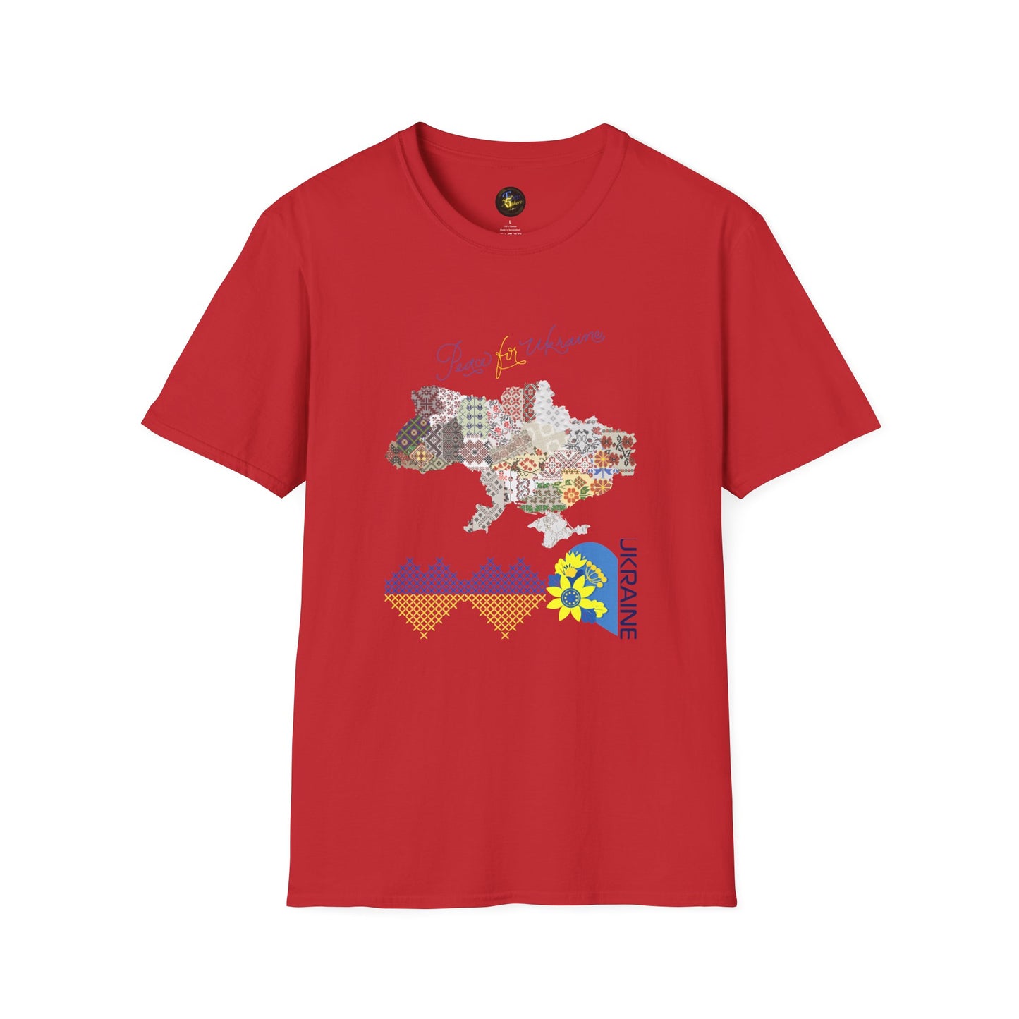 Peace in Every Stitch - Unisex Cotton T-Shirt