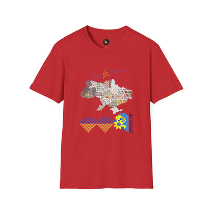 Peace in Every Stitch - Unisex Cotton T-Shirt