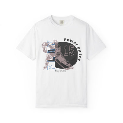 PERSONALIZE Women's Hockey Goalkeeper Garment-Dyed T-shirt