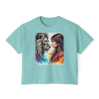 PERSONALIZE Untamed Grace Oversized Boxy Fit Graphic T-shirt
