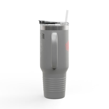 Football Season Touchdown Sporty Insulated Travel Mug, 40oz