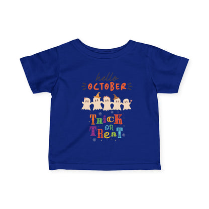 Baby Spooky Rainbow Trick-or-Treat Top Tee