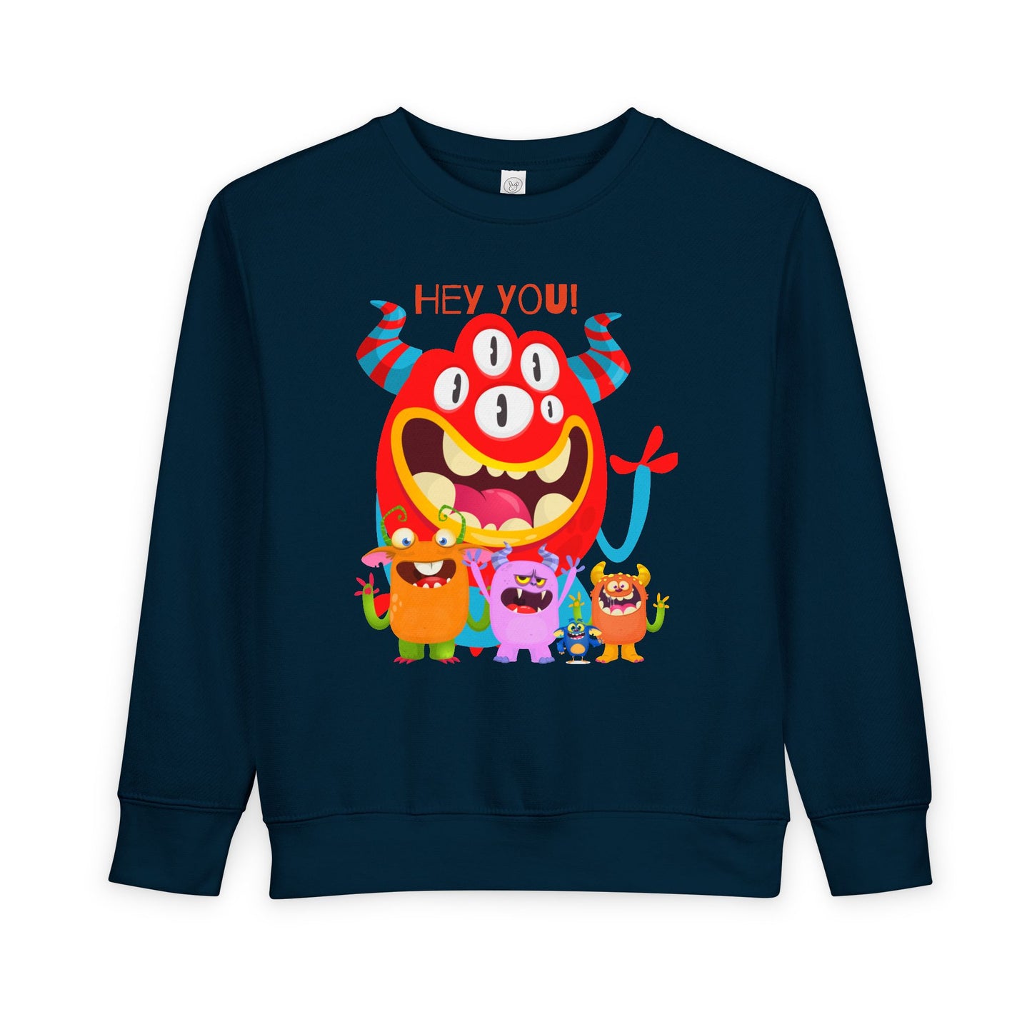 Toddler Hey You Monsters  Sweatshirt