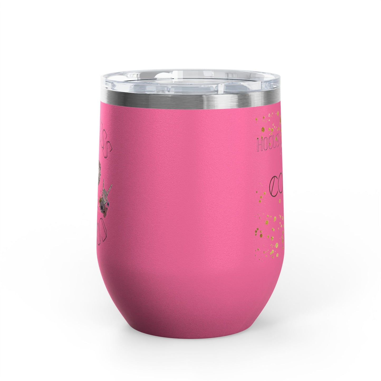 Skull Madness with Flowers Travel Mug 12oz