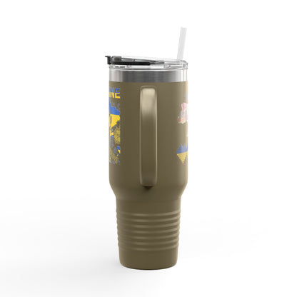 Ukrainian Free Spirit Travel Mug, 40oz