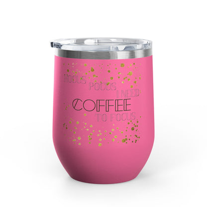 Skull Madness with Flowers Travel Mug 12oz