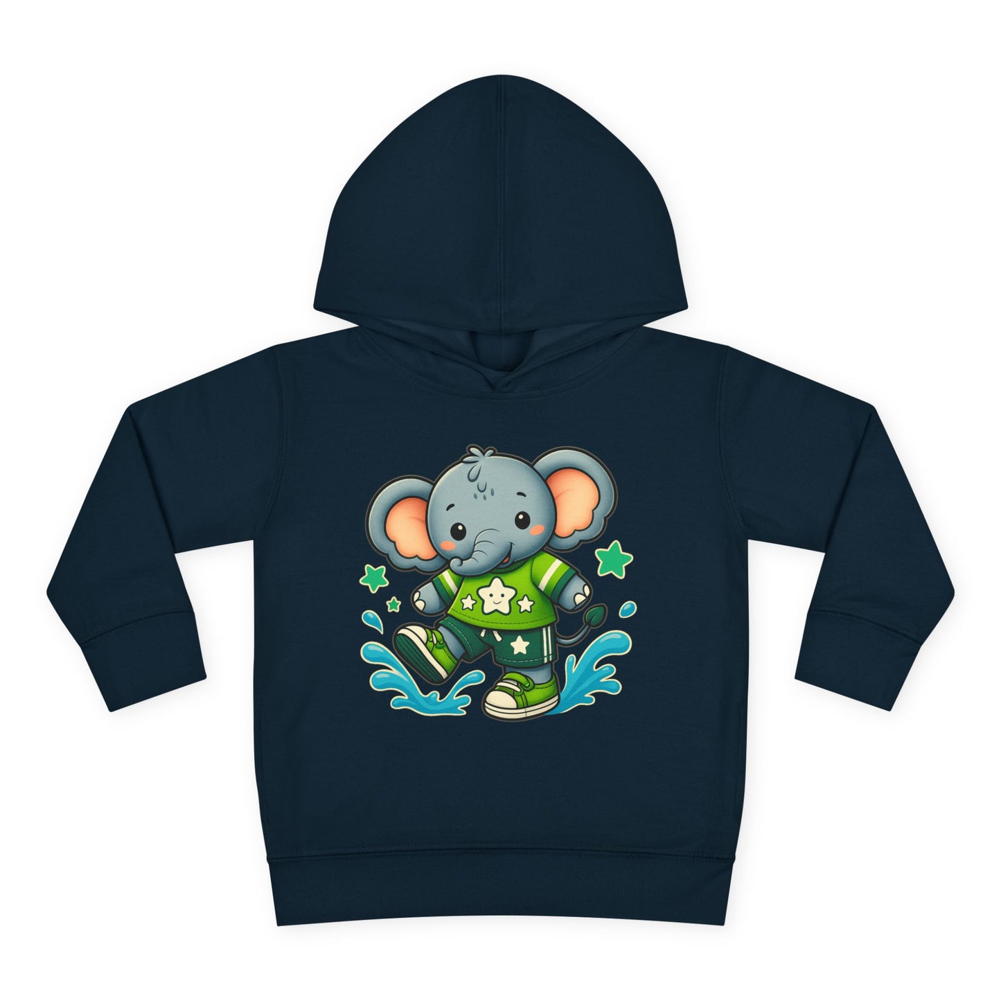 Toddler Splash & Dash Elephants Fleece Hoodie