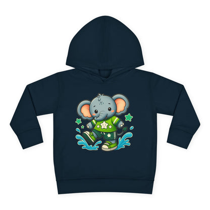 Toddler Splash & Dash Elephants Fleece Hoodie
