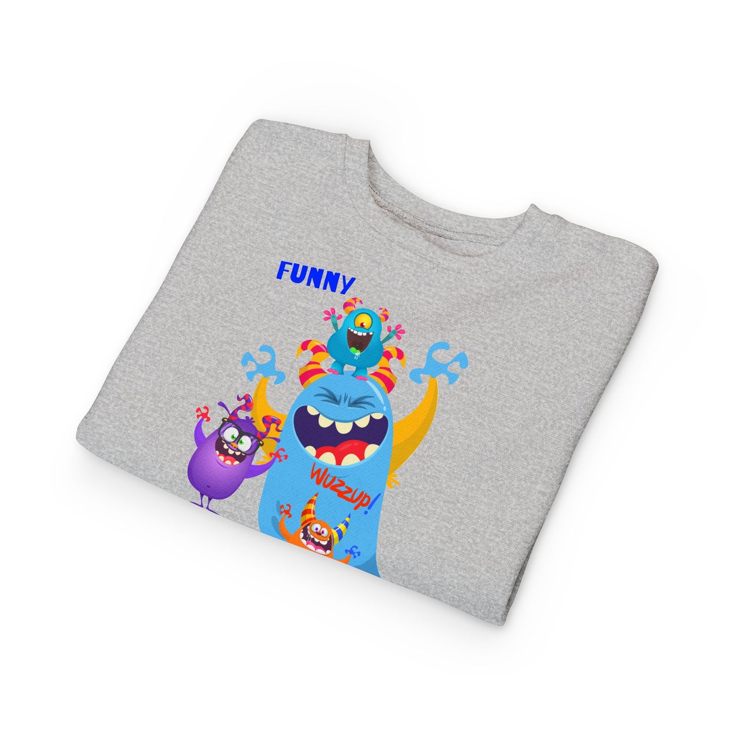 Toddler Funny Monsters Sweatshirt
