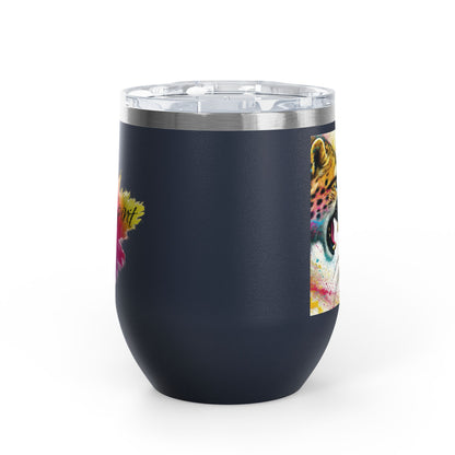 Ukrainian Wild Spirit Girl Travel Mug   Size 12oz
