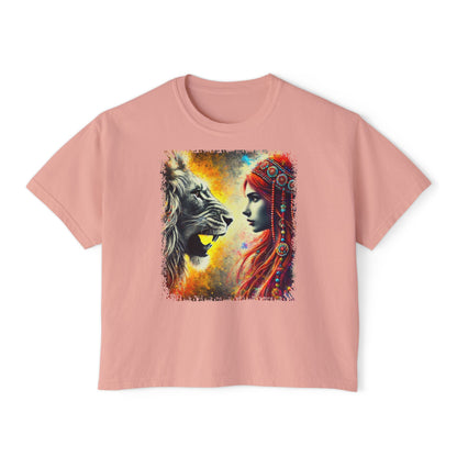 PERSONALIZE Unblinking Oversized Boxy Fit Graphic T-shirt