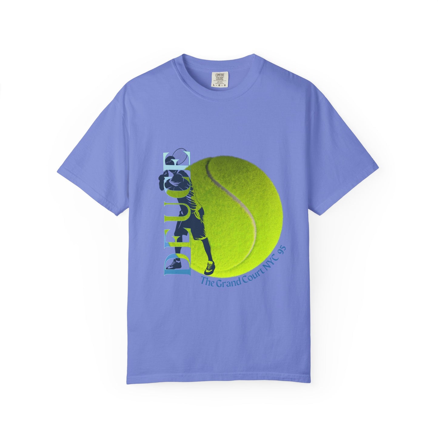 PERSONALIZE Tennis Power Play Garment-Dyed T-shirt