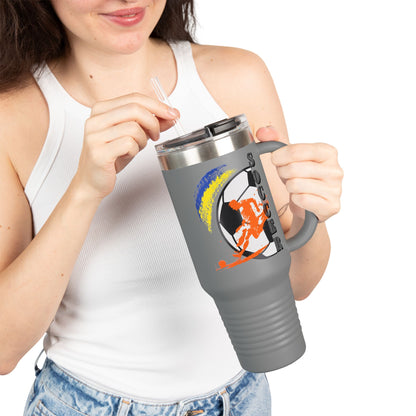 Ukrainian for Life Travel Mug, 40oz