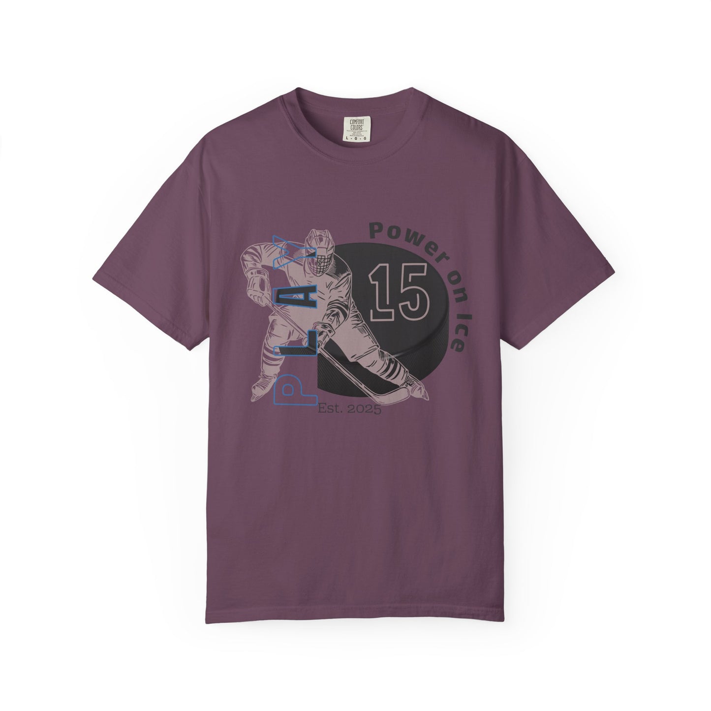 PERSONALIZE Women's Hockey Goalkeeper Garment-Dyed T-shirt