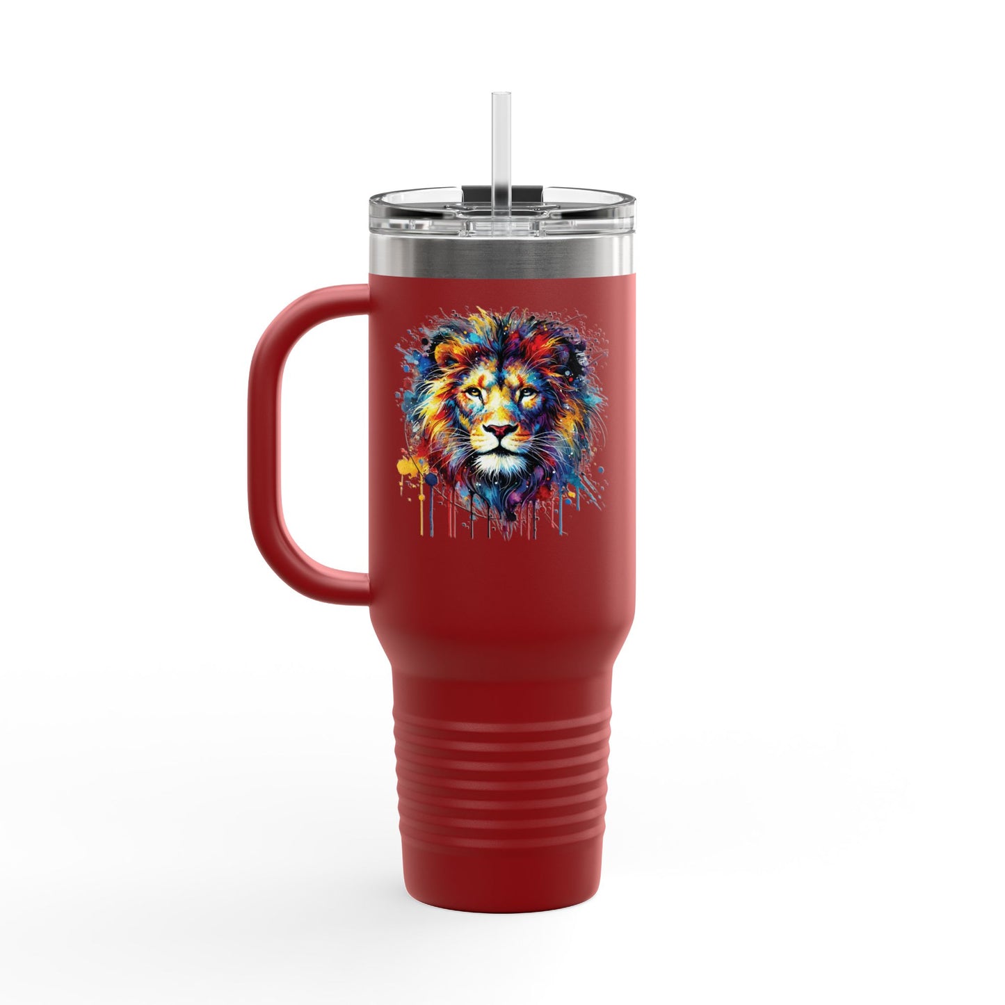 Lviv UA Vibrant Insulated Travel Mug, 40 oz