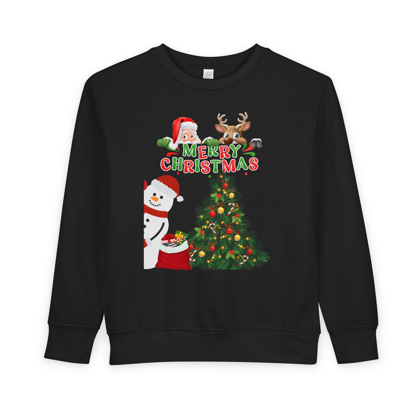 Toddler Christmas Snowman  Sweatshirt