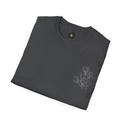 Wild Spirit Butterfly V-Neck Tee for Women