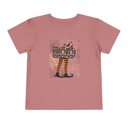 Toddler Boo Crew Witch Feet Tee