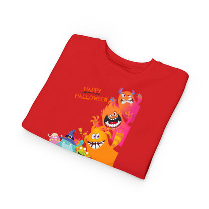 Toddler Happy Halloween Monsters Sweatshirt