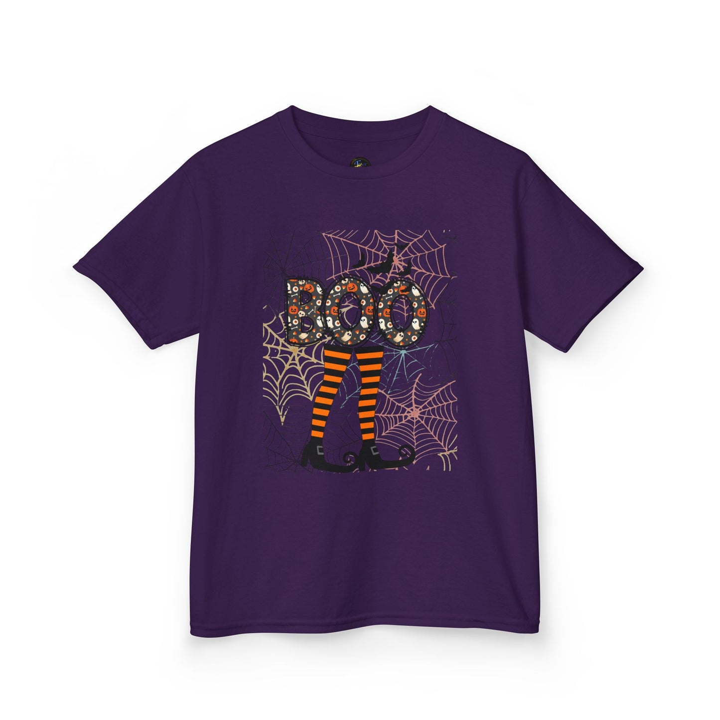 Kids Boo Crew Witch Feet Graphic Tee