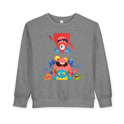 Toddler Playful Monsters Sweatshirt