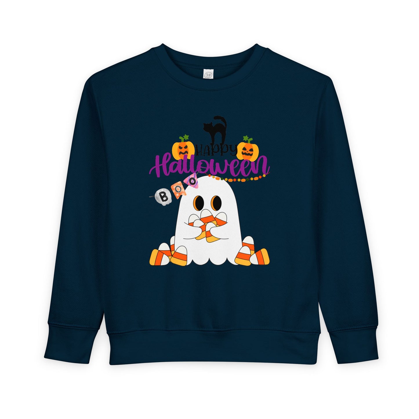 Toddler Halloween Cutie Ghost Sweatshirt
