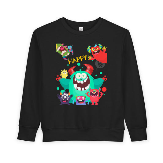 Toddler Happy Monsters Sweatshirt