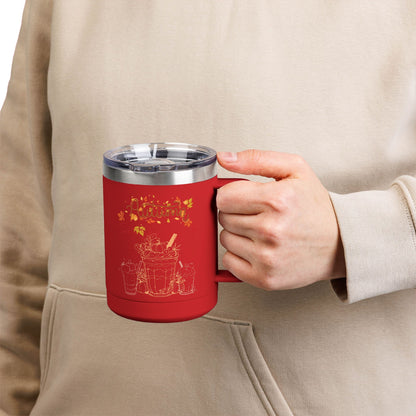 Autumn Coffee Mug Tumbler, 15oz