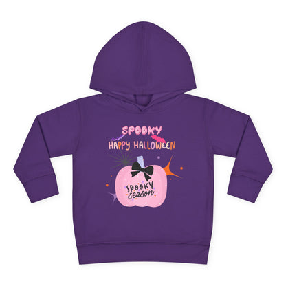 Toddler Pretty in Pink Spooky Season Fleece Hoodie