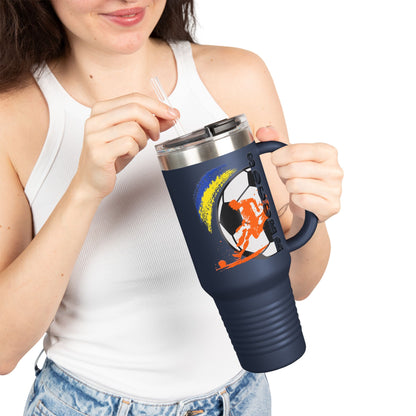 Ukrainian for Life Travel Mug, 40oz