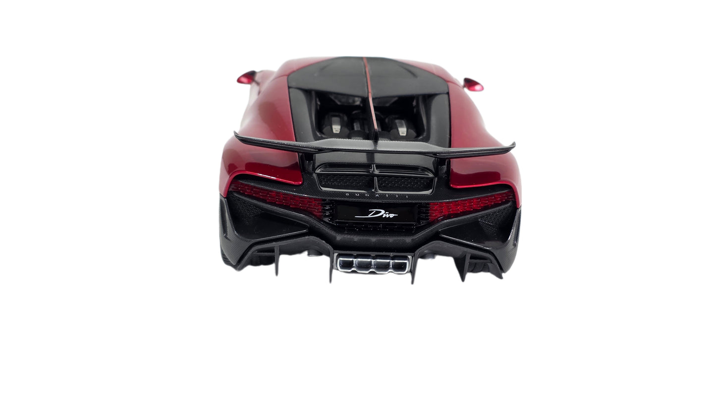Maisto Special Edition Premium Die-Cast Bugatti Divo Model Car (1/18 Scale) by Burago.