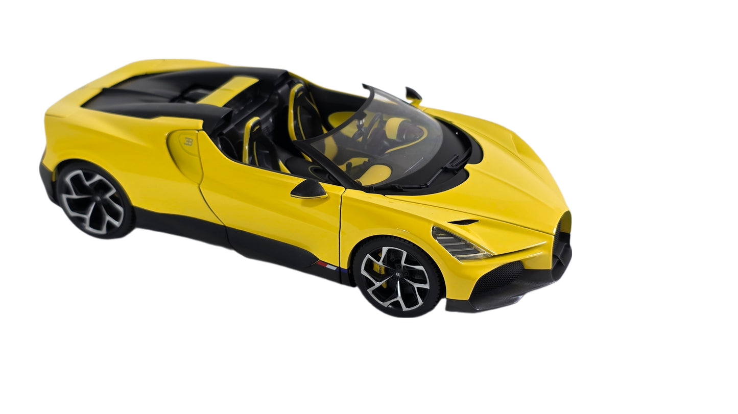 Maisto Special Edition Premium Die-Cast Bugatti Mistral Model Car (1/18 Scale) by Burago