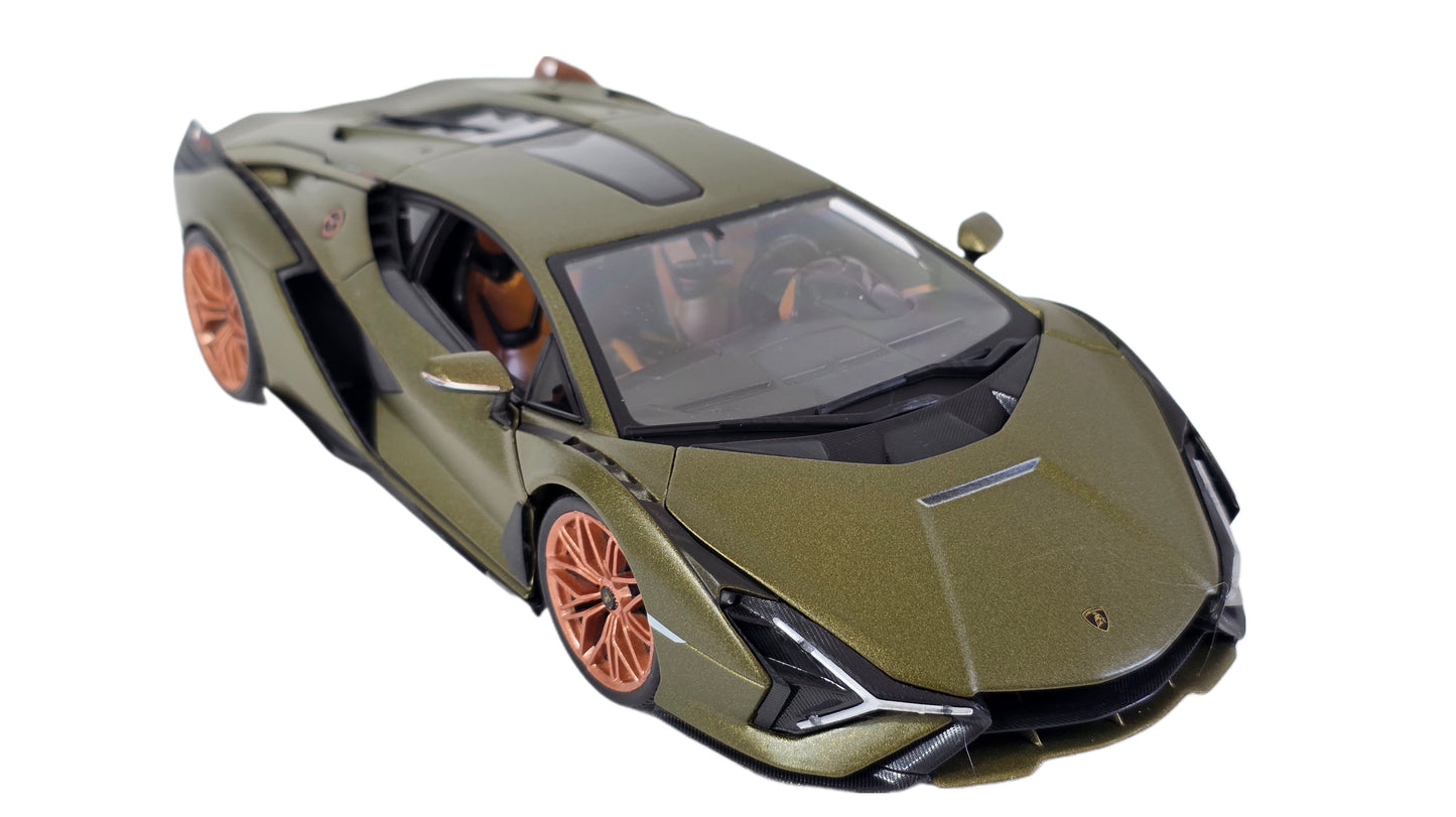 Maisto Special Edition Premium Die-Cast Lamborghini Sian FKP 37 Model Car (1/18 Scale)