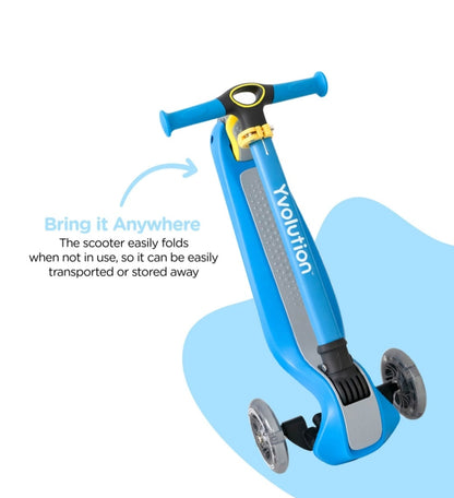 Yvolution Glider Air 3-Wheel Scooter – Fun, Stylish, and Effortless Riding