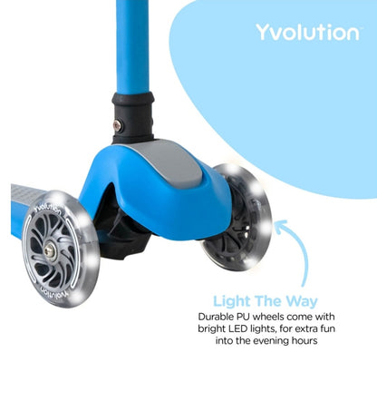 Yvolution Glider Air 3-Wheel Scooter – Fun, Stylish, and Effortless Riding
