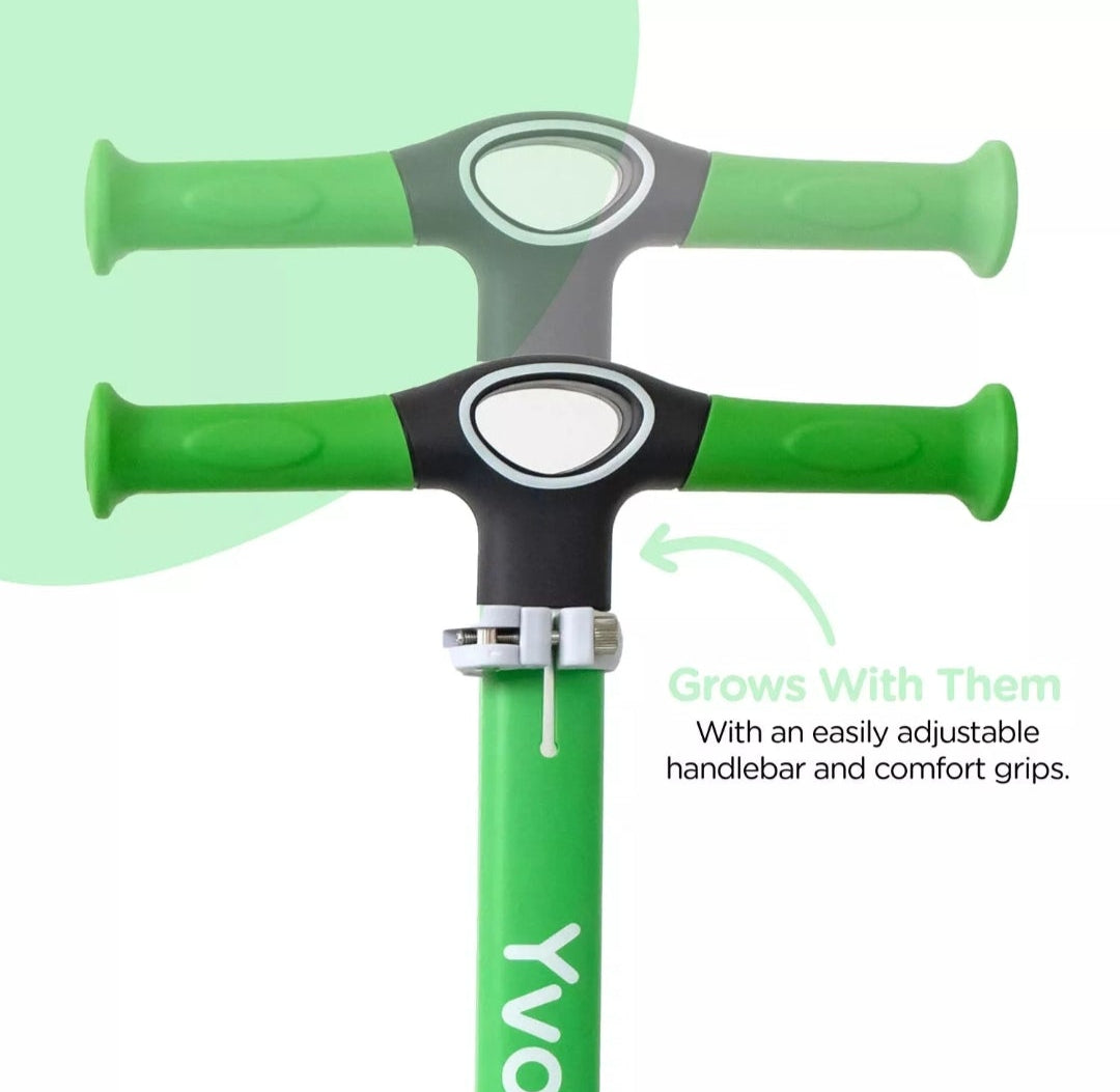 Yvolution Glider Air 3-Wheel Scooter – Fun, Stylish, and Effortless Riding
