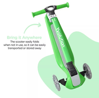 Yvolution Glider Air 3-Wheel Scooter – Fun, Stylish, and Effortless Riding