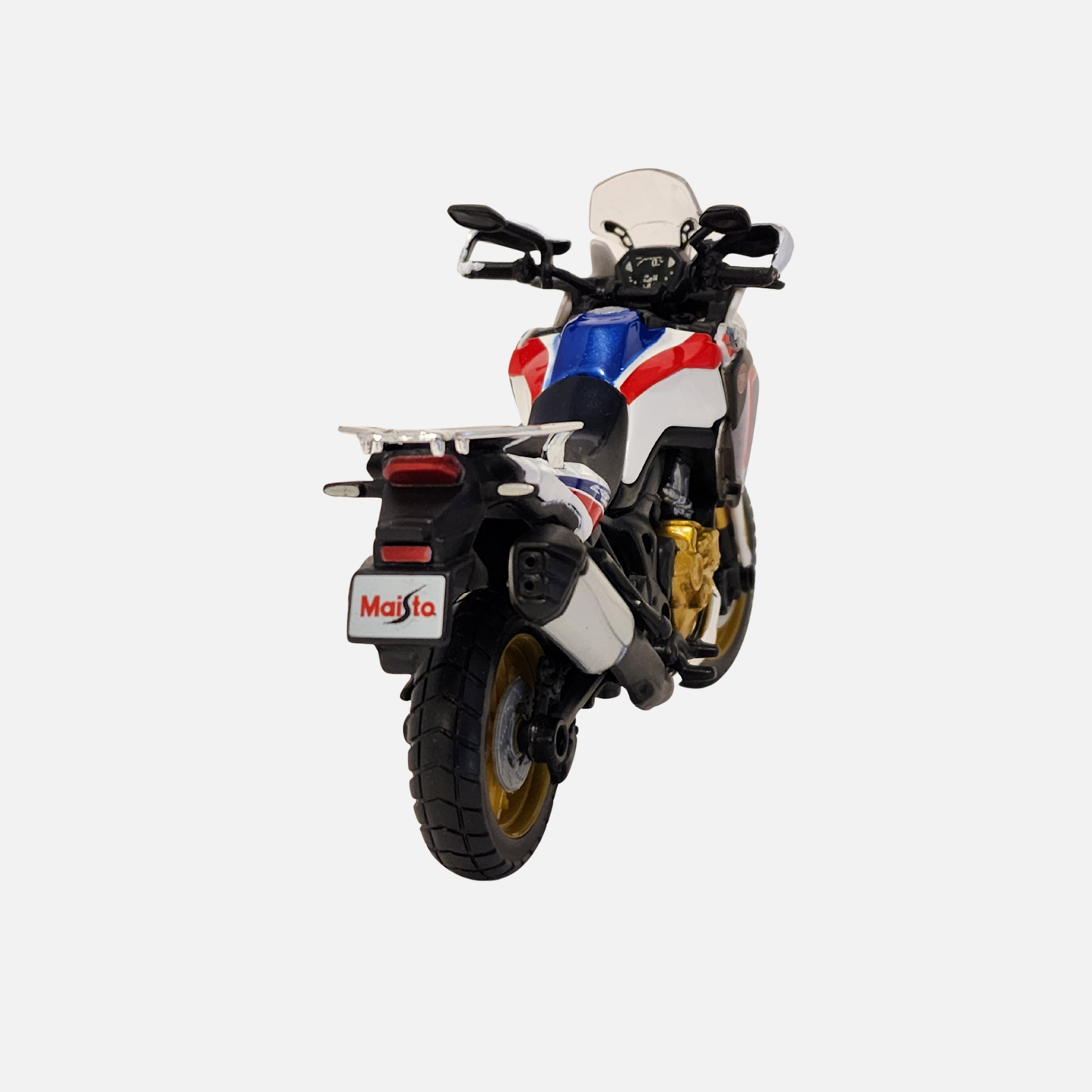 Maisto Motorcycles: Kawasaki ZX14, Ducati Scrambler, Honda CRF Africa Twin, KTM RC 390 1:18 Scale Dei-cast pack of 4