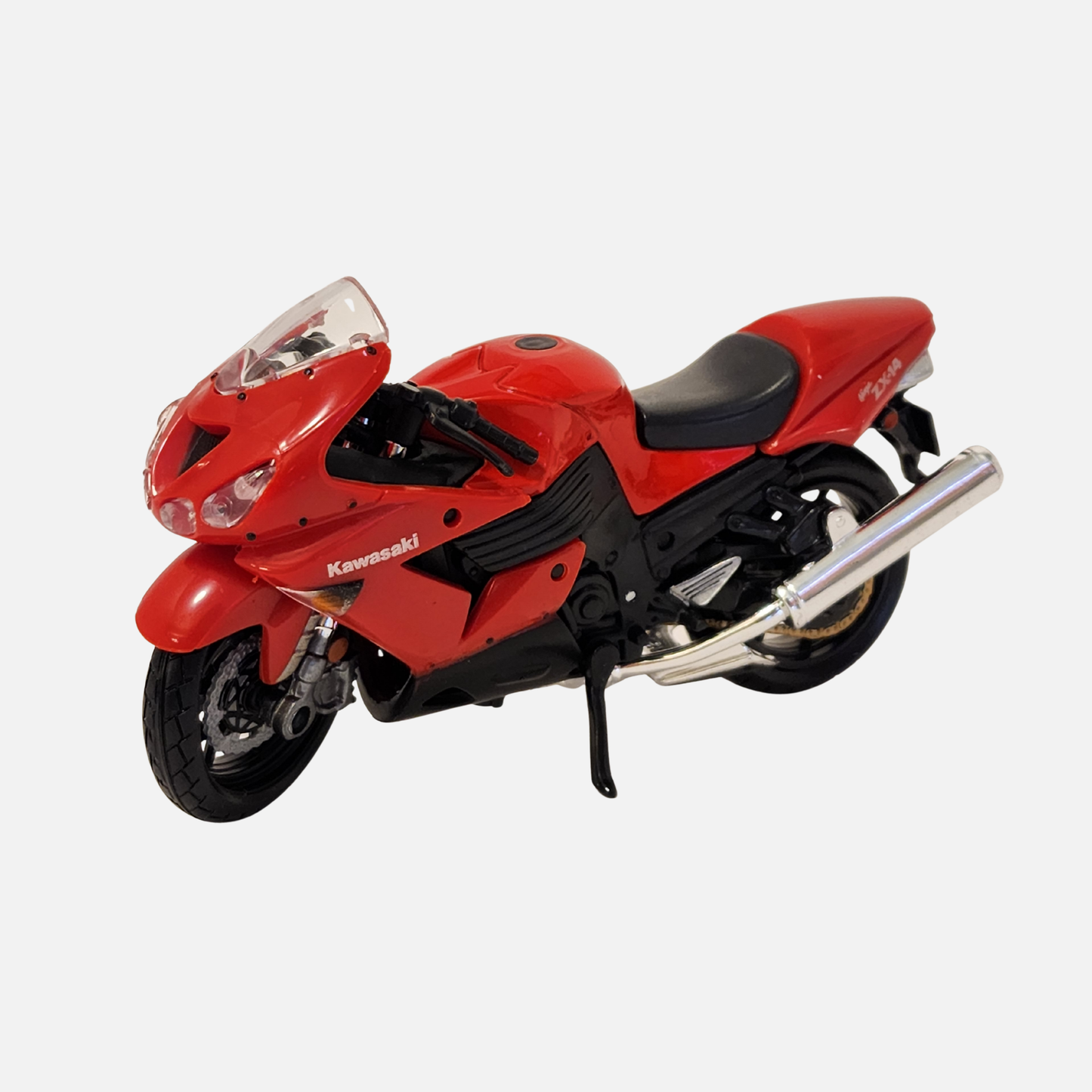 Maisto Motorcycles: Kawasaki ZX14, Ducati Scrambler, Honda CRF Africa Twin, KTM RC 390 1:18 Scale Dei-cast pack of 4