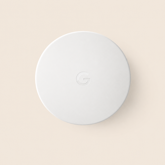Google Nest Temperature Sensor- That Works with Nest Learning Thermostat and Nest Thermostat E - Smart Home, White