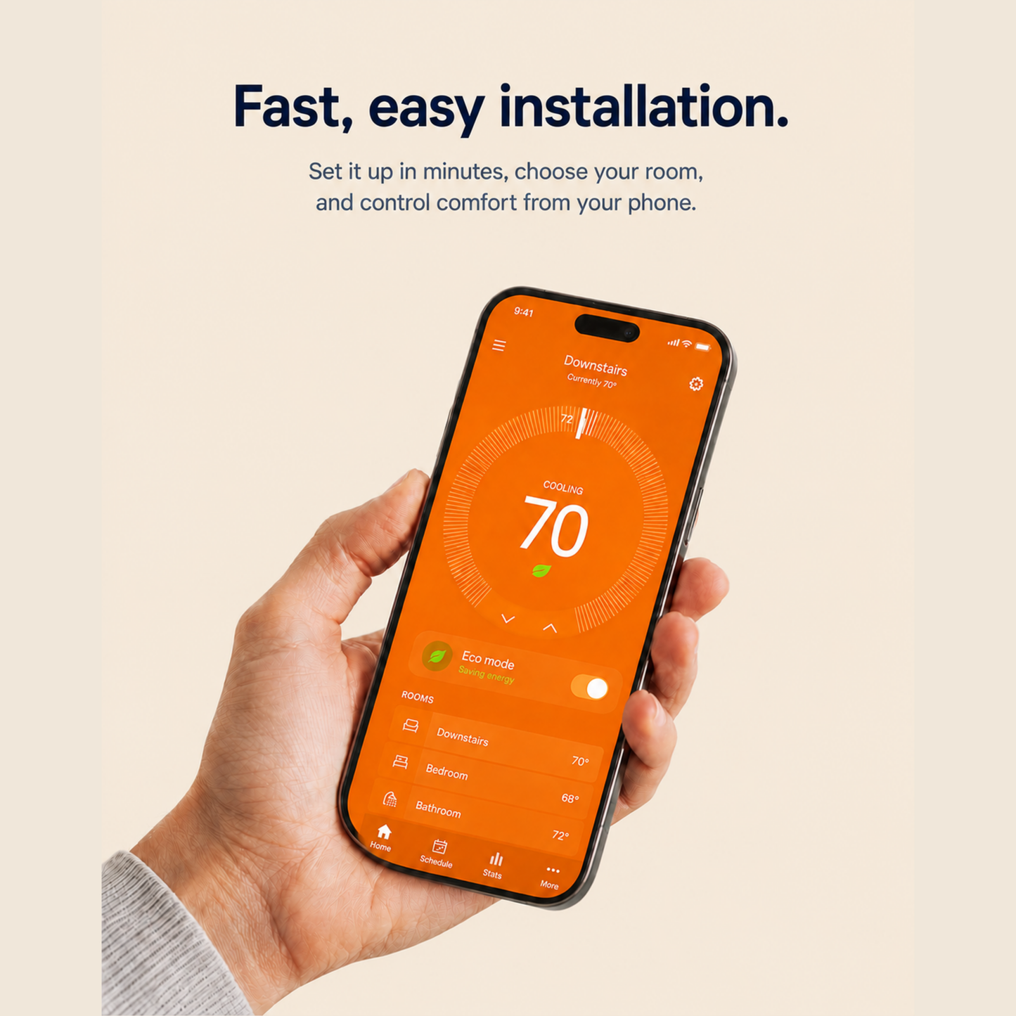Google Nest Temperature Sensor- That Works with Nest Learning Thermostat and Nest Thermostat E - Smart Home, White