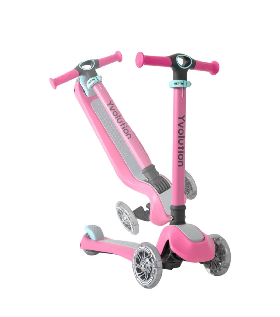 Yvolution Glider Air 3-Wheel Scooter – Fun, Stylish, and Effortless Riding