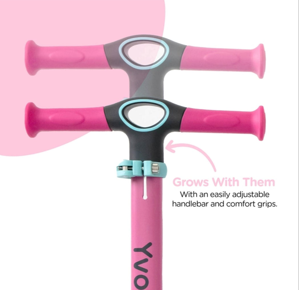Yvolution Glider Air 3-Wheel Scooter – Fun, Stylish, and Effortless Riding