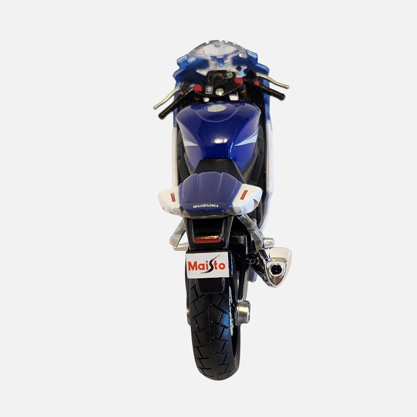 Maisto Motorcycles: Suzuki GSXR 600, Honda CRF450R, KTM 390 Duke, Kawasaki Vulcan 2000 1:18 Scale Dei-cast pack of 4