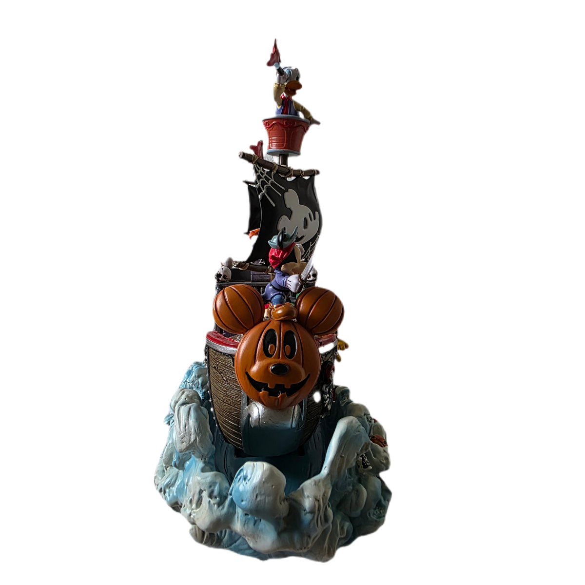 Disney Animated Halloween Pirate Ship Decoration with Lights & Music