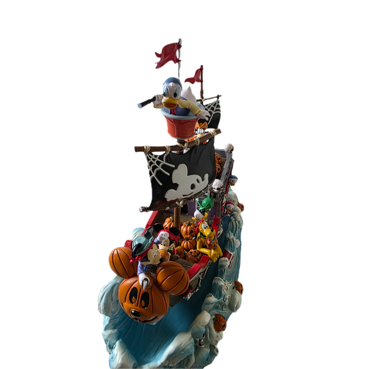Disney Animated Halloween Pirate Ship Decoration with Lights & Music