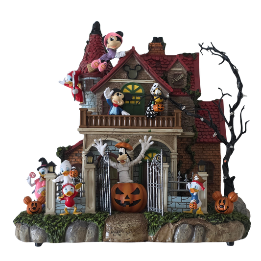 Disney Halloween Party House with Lights and Music