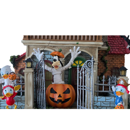 Disney Halloween Party House with Lights and Music