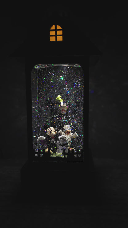 Disney Halloween Haunted Lantern with Lights & Music — Mickey, Donald & Goofy